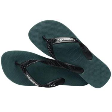 Imagem de Chinelos Sandália Havaianas Power LG Solid Basic Fc Original Preto Cin
