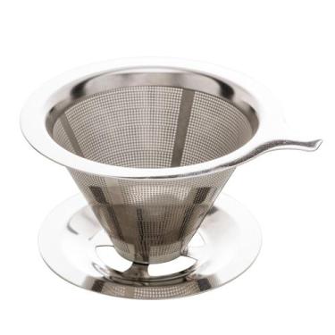 Imagem de Filtro de Café Aço Inox 11x7cm Lyor