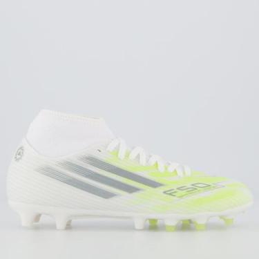 Imagem de Chuteira Adidas F50 Sparkfusion Club Campo Feminina Branca, 38