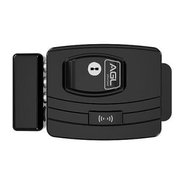 Imagem de Fechadura Eletrônica AGL Ultra Card Preta RFID 125Khz com 4 Tags Segur