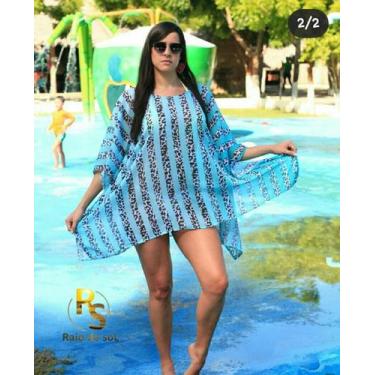 Imagem de Saida de banho estampada - Raio de sok