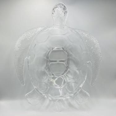 Imagem de Saladeira em Acrílico Formato Tartaruga G 46x37x11cm - EC, Transparent