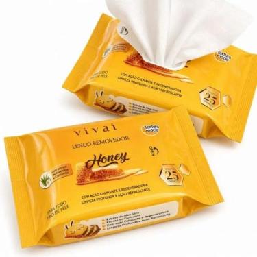 Imagem de Lenço Removedor de Maquiagem Honey Vivai - 25 Unidades - no-brand