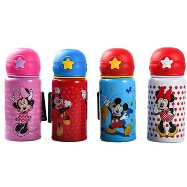 Imagem de Garrafa De Alumínio Mickey/minnie 500ml Com Trava - Bbr