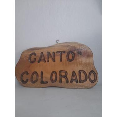 Imagem de Placa Rustica para decoração - Luana S S