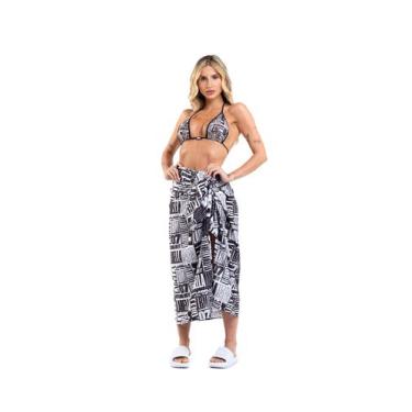 Imagem de Canga beachwear estampado - Labellamafia, Estampado, U