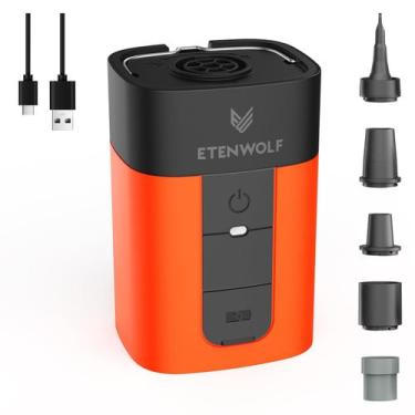 Imagem de Bomba de Ar Elétrica Portátil ETENWOLF AIR 5 5200 mAh