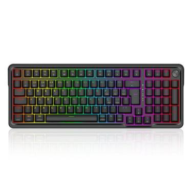 Imagem de Teclado mecanico gamer eisa pro rgb wireless switch manbo redragon pre