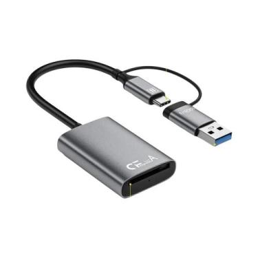 Imagem de Leitor De Cartão CFexpress Tipo a USB Tipo-C De Alta Velocidade Para C