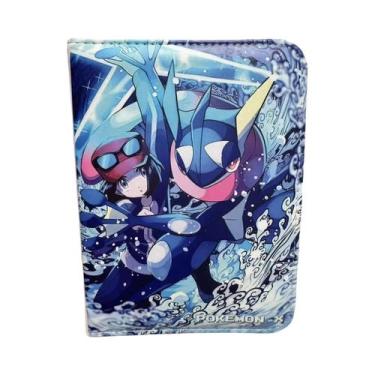 Imagem de Álbum De Cartas Pokémon Para Crianças, Álbum De Fotos Com Zíper Em PU,