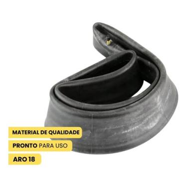 Imagem de Kit 2 Câmara De Ar Cg Fan Titan 125 150 160 Aro 18 Reforcada - MS PNEU