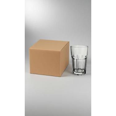 Imagem de Jogo de Copos de Vidro 340ml 6 Peças - Congratulations Store