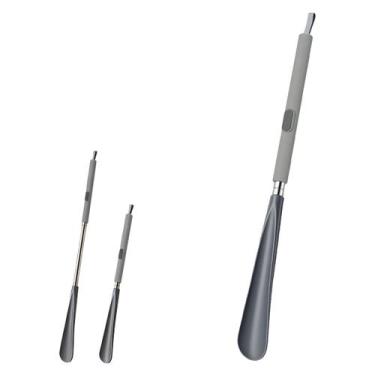 Imagem de Calcador Sapato Extensivel Espatula Calcadeira Sneaker Tenis Sapatenis