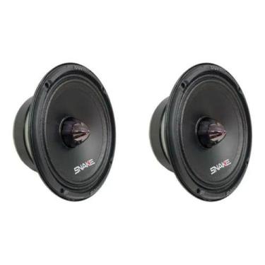 Imagem de Par De Alto Falante Snake 6'' Esv-320 320w Rms 4 Ohms Black, Preto