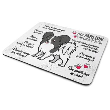 Imagem de Mouse Pad Dog - Meu Papillon, melhor pessoa! M2 - JPS INFO