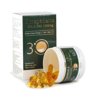 Imagem de Omegaderm 30% 500mg EPA E DHA 30 Capsulas - Inovet