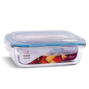 Imagem de Pote Vidro Retângular Hermético 1L