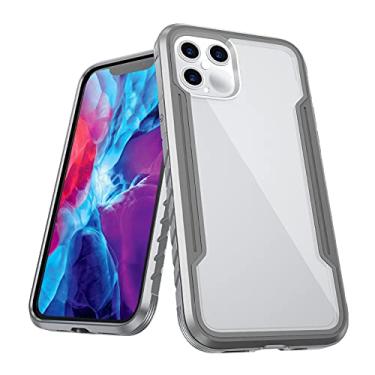 Imagem de LAHappy Capa para iPhone 12 Pro Max, à prova de choque, antiamarelamento, capa traseira rígida de policarbonato projetada para iPhone 12 Pro Max de 6,7 polegadas, D