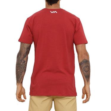 Imagem de Camiseta rvca va rvca Blur Masculina Vermelho