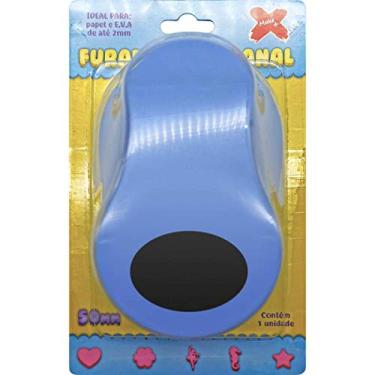 Imagem de Furador Para Papel e EVA, Make +, Oval, Gigante, 50 mm