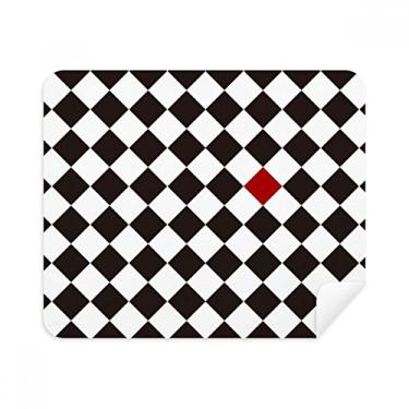 Imagem de Rhombus Line Art Grain Illustration Pattern Cleaner, 2 peças, tecido de camurça