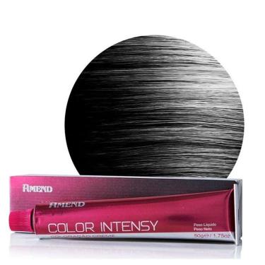 Imagem de Tintura Amend Color Intensy Preto 1.0  - 50g