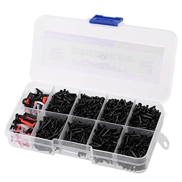 Imagem de Qudai 1 caixa de raquete de badminton raquete ilhós ilhós cadeia protetor acessórios