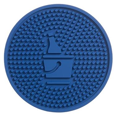 Imagem de Apoio Balde Gelo Bar Mat Porta Copo Cerveja Escorredor Pub (Azul)