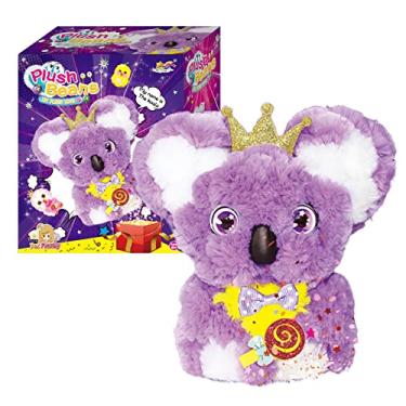 Imagem de Myweyde Quebra-cabeça em 3D, Animal Criativo Bela Coruja/Koala/Bear/Chicken Plush Stuffed Animal, Quebra-cabeça em 3D da Koala, Peluche de Urso de Bricolage (B)