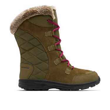 Imagem de Columbia Bota de neve feminina Ice Maiden II, Nova oliva/cebola vermelha, 10.5