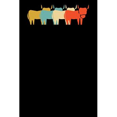 Imagem de Funny Cute Scottish Highland Cattle Farmer Breeding Breeder Notebook Gift Idea: 6x9 | 1oo Pages | Lined Notebook | The Highland is a Scottish breed of ... It originated in the Scottish Highlands