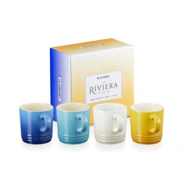 Imagem de Le Creuset Set 4 Canecas 350ml Riviera