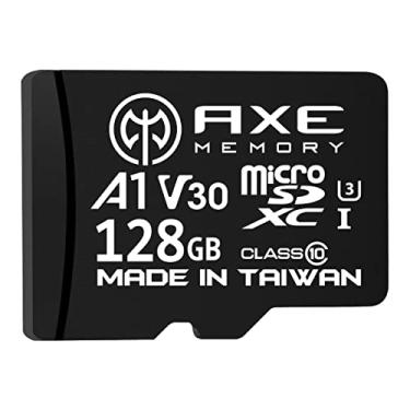 Imagem de AXE MEMORY Cartão Micro SD de 128 GB 4K Ultra Full HD Vídeo de Alta Velocidade MicroSDXC até 95 MB/S A1 V30 UHS-I U3, com adaptador SD