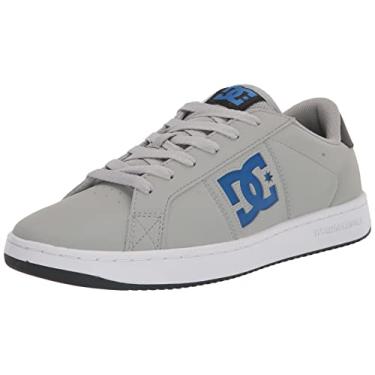 Imagem de DC Tênis de skate masculino Striker Low Shoe, Cinza/Preto/Azul, 9