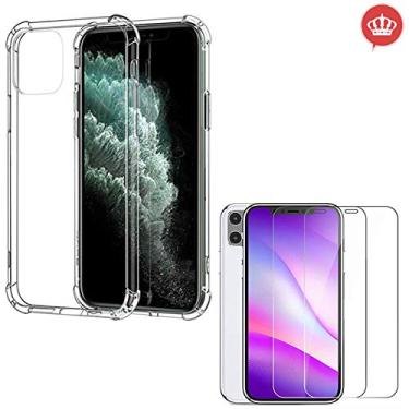 Imagem de Capa Anti Impactos Case Resistente iPhone 11 Pro Max + 2x Películas de Gel