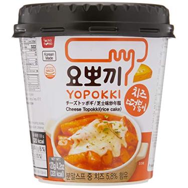 Imagem de YopoKki Cheese - Sticks de Arroz com Molho Picante e Queijo - Importado Coréia
