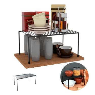Imagem de Organizador De Armário Cozinha Interno Externo 32cm Dicarlo