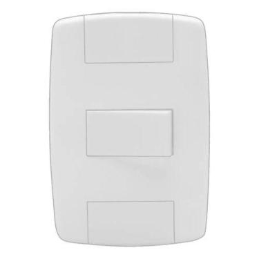 Imagem de Interruptor Ilumi Mod Lev Modular C/ Placa Simples Kit C/05