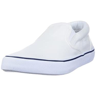 Imagem de Sperry Striper II Tênis masculino sem cadarço, Branco, 11.5
