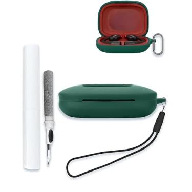 Imagem de Capa para fone de ouvido Cleer ARC 3 III de orelha aberta 2024 novo fone de ouvido AI, capa protetora completa de silicone macio capa protetora com absorção de choque com chaveiro, cordão e caneta de