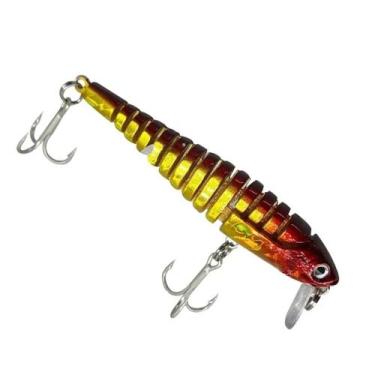 Imagem de Isca Artificial Maruri Strik Minnow 75 Articulada Cor 06
