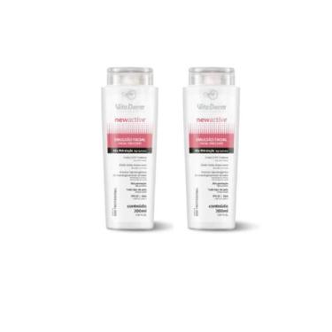 Imagem de 2 Itens Emulsão Facial Vita Derm New Active 200ml Fps 35