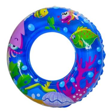 Imagem de Boia Infantil Inflável Estampa Fundo Do Mar Praia Piscina Unissex