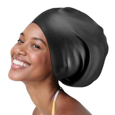 Imagem de Touca de natação para cabelos longos