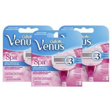 Imagem de Refil Aparelho Depilação Gillette Vênus Spa 3 Unidades 2
