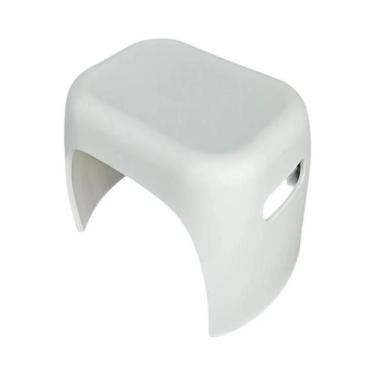 Imagem de Banquinho De Plástico Antiderrapante Para Banheiro, Cozinha, Quarto E 