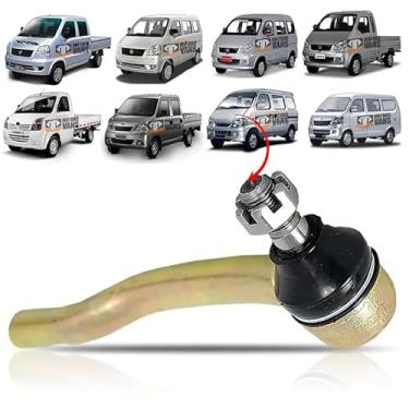 Imagem de TERMINAL DE DIREÇÃO TOWNER HAFEI CHANGAN CHANA EFFA START FOISON RELY PICK UP 2008 A 2013 LADO ESQUERDO - HFJ3003210CA / AC3401B006LH