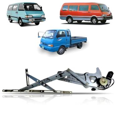 Imagem de MÁQUINA DO VIDRO ELÉTRICO LADO DIREITO BESTA TOPIC BONGO K2400 1992 1993 1994 1995 1996 1997 1998