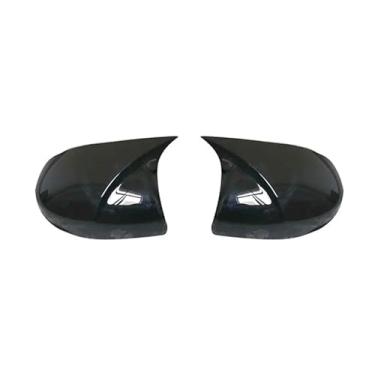 Imagem de Compatível com Honda Shuttle Fit Jazz GK5 2014 2015 2016 2017 2018 2019 2020 Tampa externa do espelho retrovisor lateral da porta da asa do carro(Low prof black)