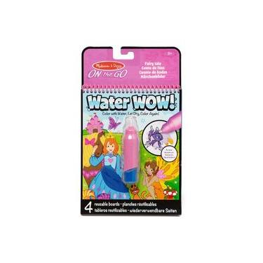 Imagem de Caderno P/ Colorir + Caneta De Água Fadas - Melissa & Doug